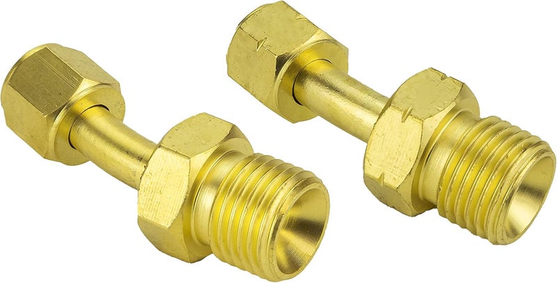 Sa - Regulator/Torch to Hose Adaptors ''A'' 3/8''-24 to ''B'' 9/16''-18 for Oxygen and Acetylene/Propane - Image 1